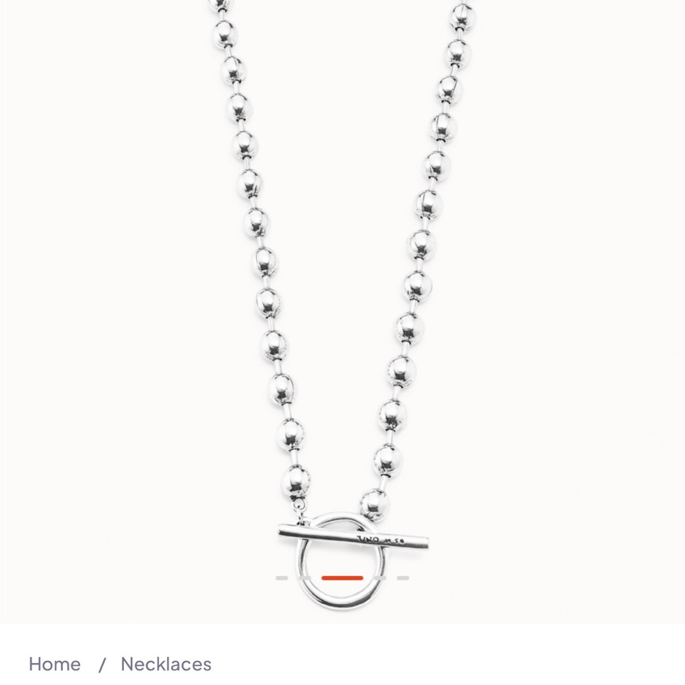 Uno de 50 Long Chain Necklace